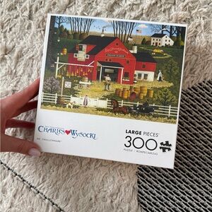 300-Piece Puzzle - Red Barn Scene